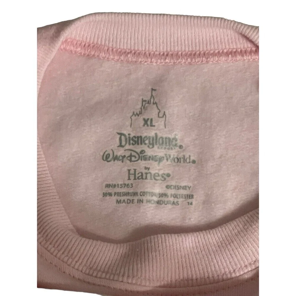 Disney Parks Frozen Elsa Anna Pullover Pink Sweatshirt for Girls X-Large 14-16